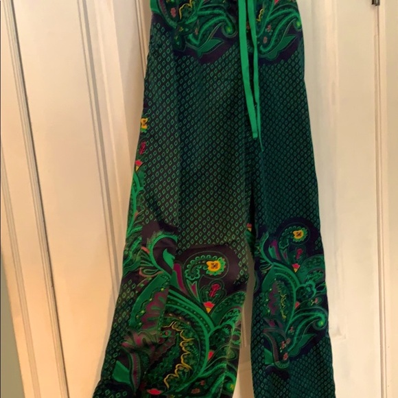 Paisley Lounge Pants Bottoms |Sm - Picture 1 of 4